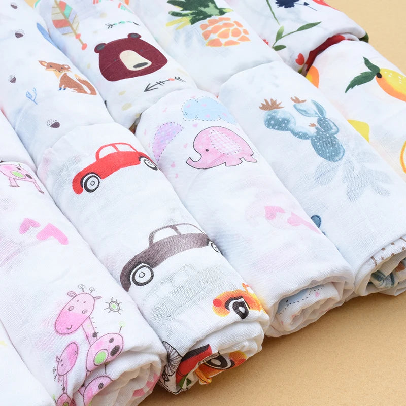 Soft Bamboo-Cotton Baby Swaddle πΏπ