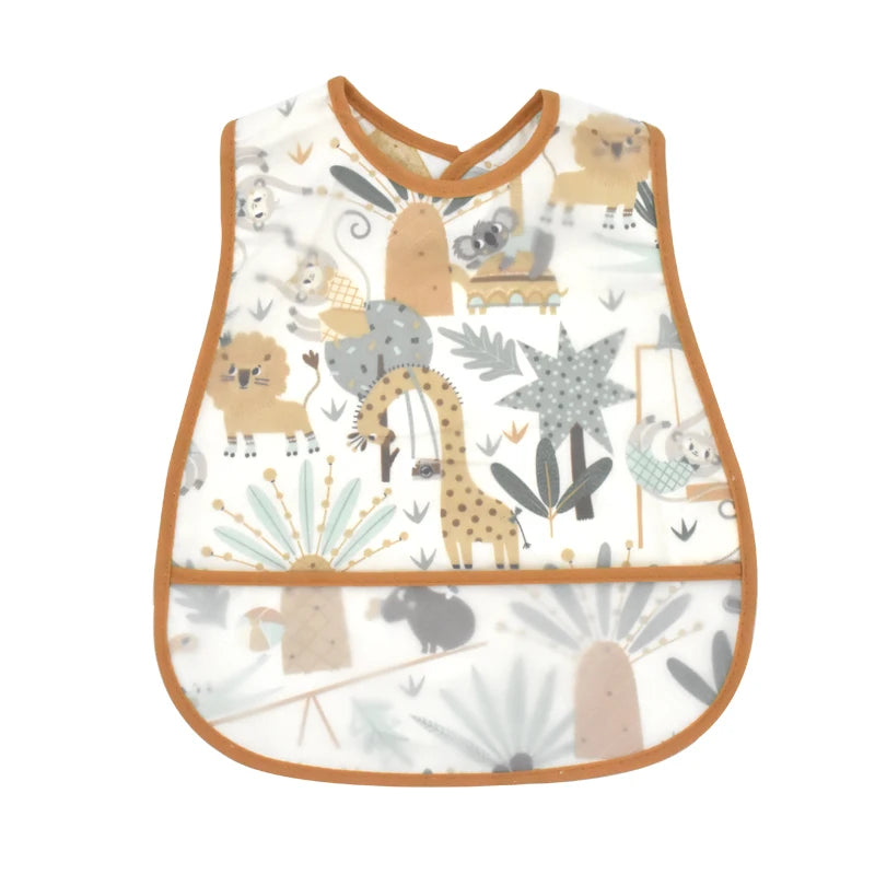 Cartoon Baby Feeding Bibs π»π΄