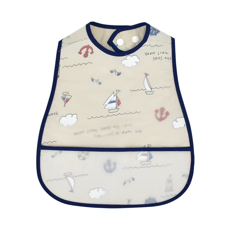 Cartoon Baby Feeding Bibs π»π΄