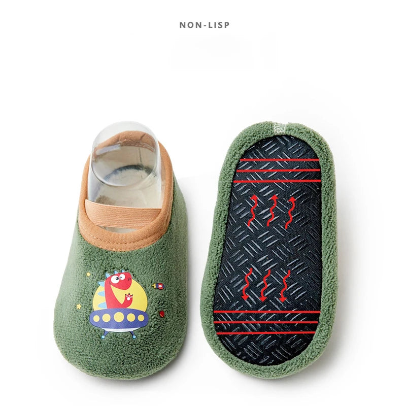 Cute Non-Slip Baby Animal Socks ๐พ