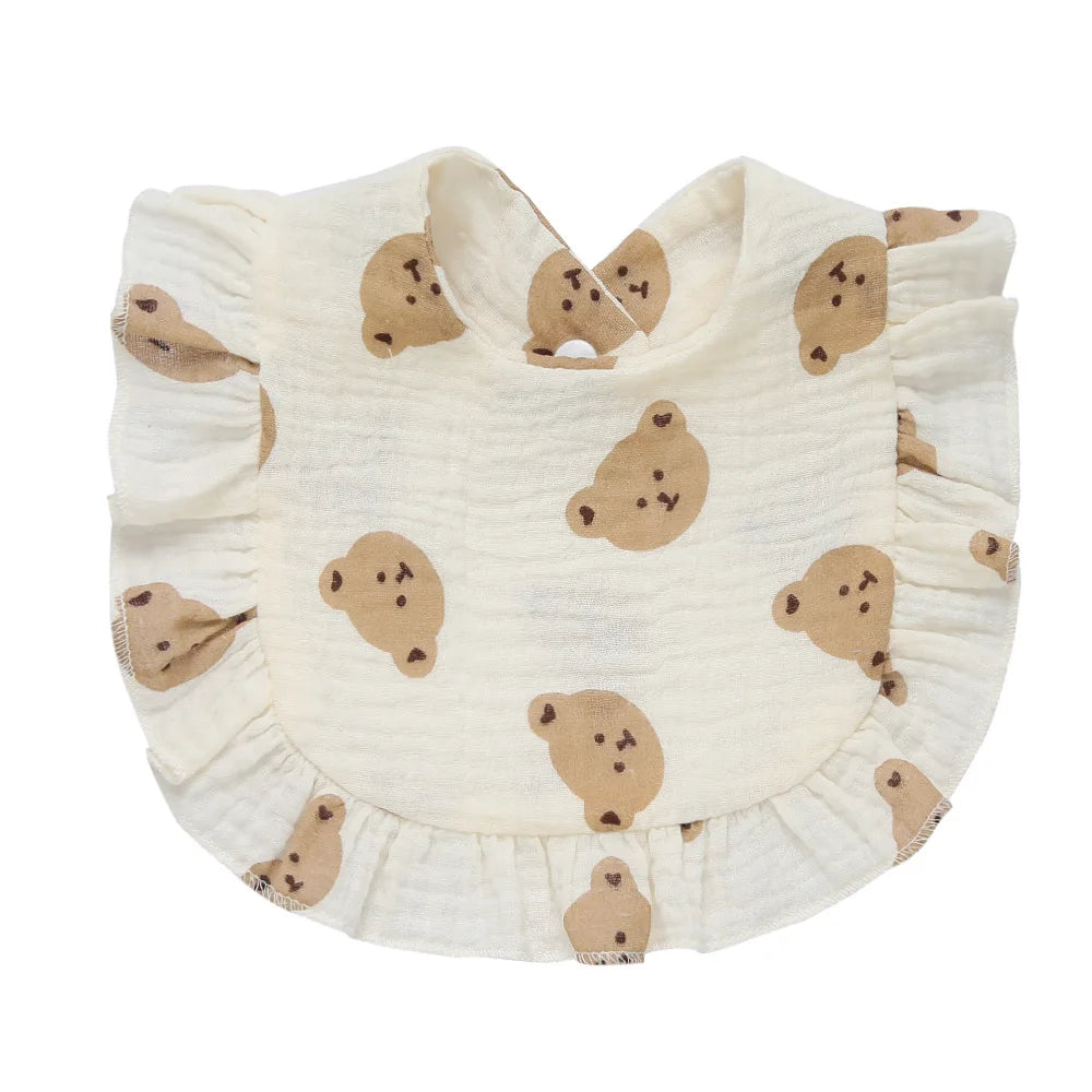 Floral Baby Bib ๐ธ๐ถ