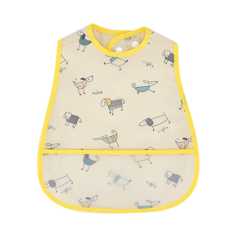 Cartoon Baby Feeding Bibs π»π΄