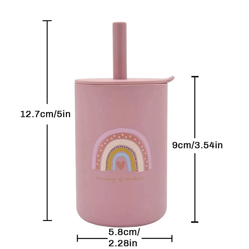 Baby Silicone Feeding Set.