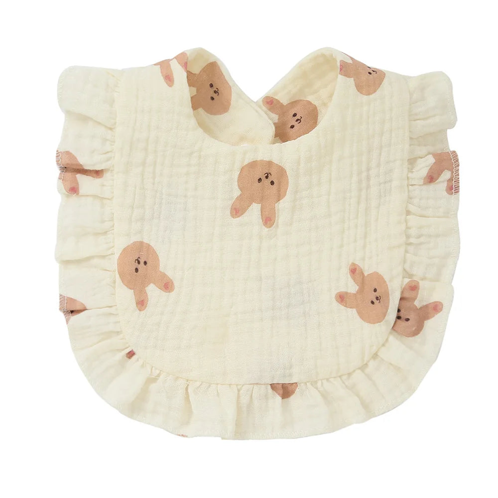 Floral Baby Bib ๐ธ๐ถ