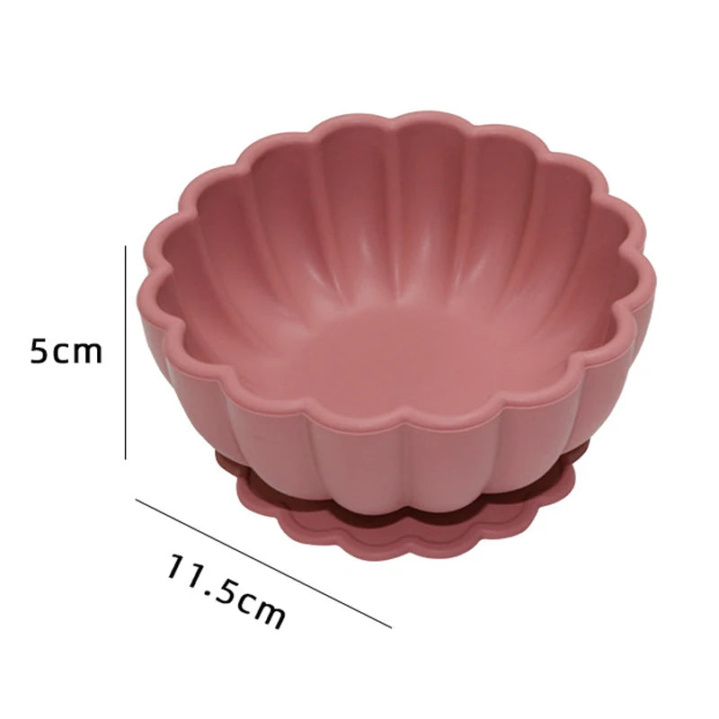 3-Piece Baby Silicone Dinnerware Set 🍽️✨