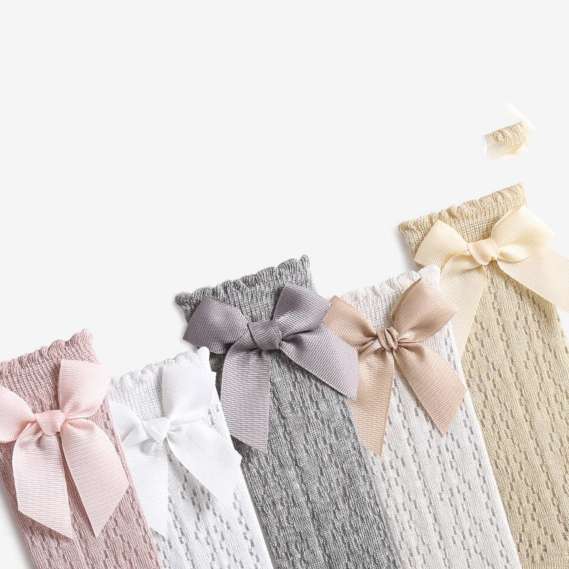 Delicate Baby Girls Summer Socks ๐ธ