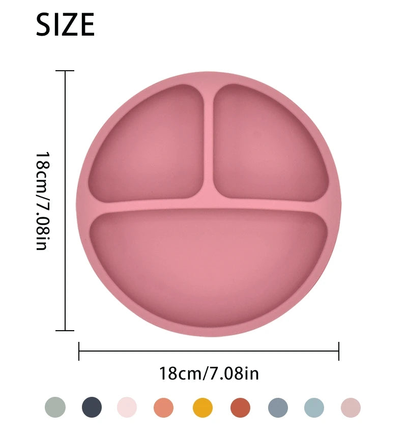 Baby Silicone Feeding Set.