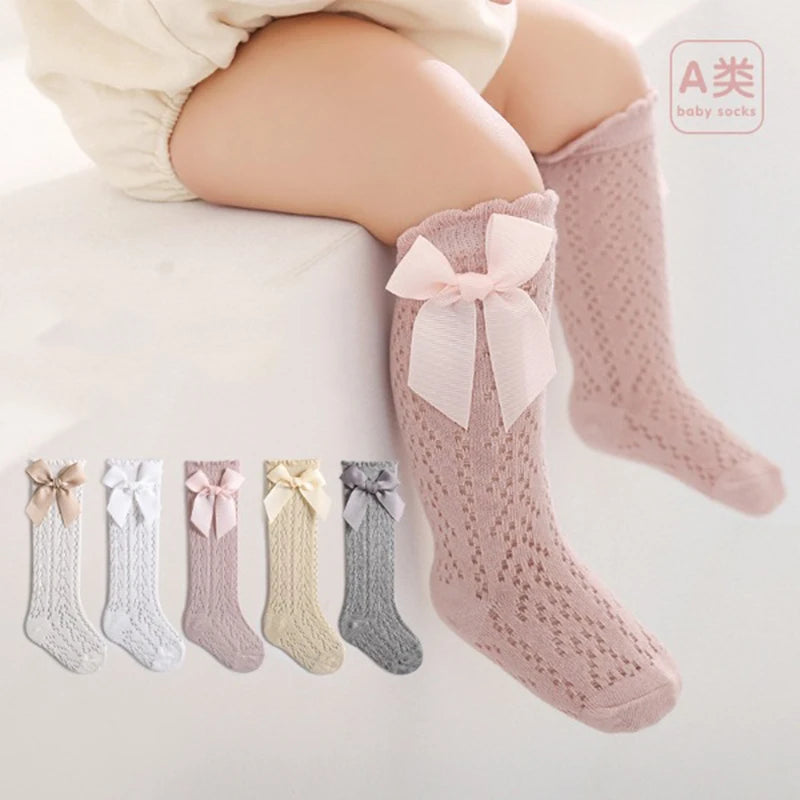 Delicate Baby Girls Summer Socks ๐ธ