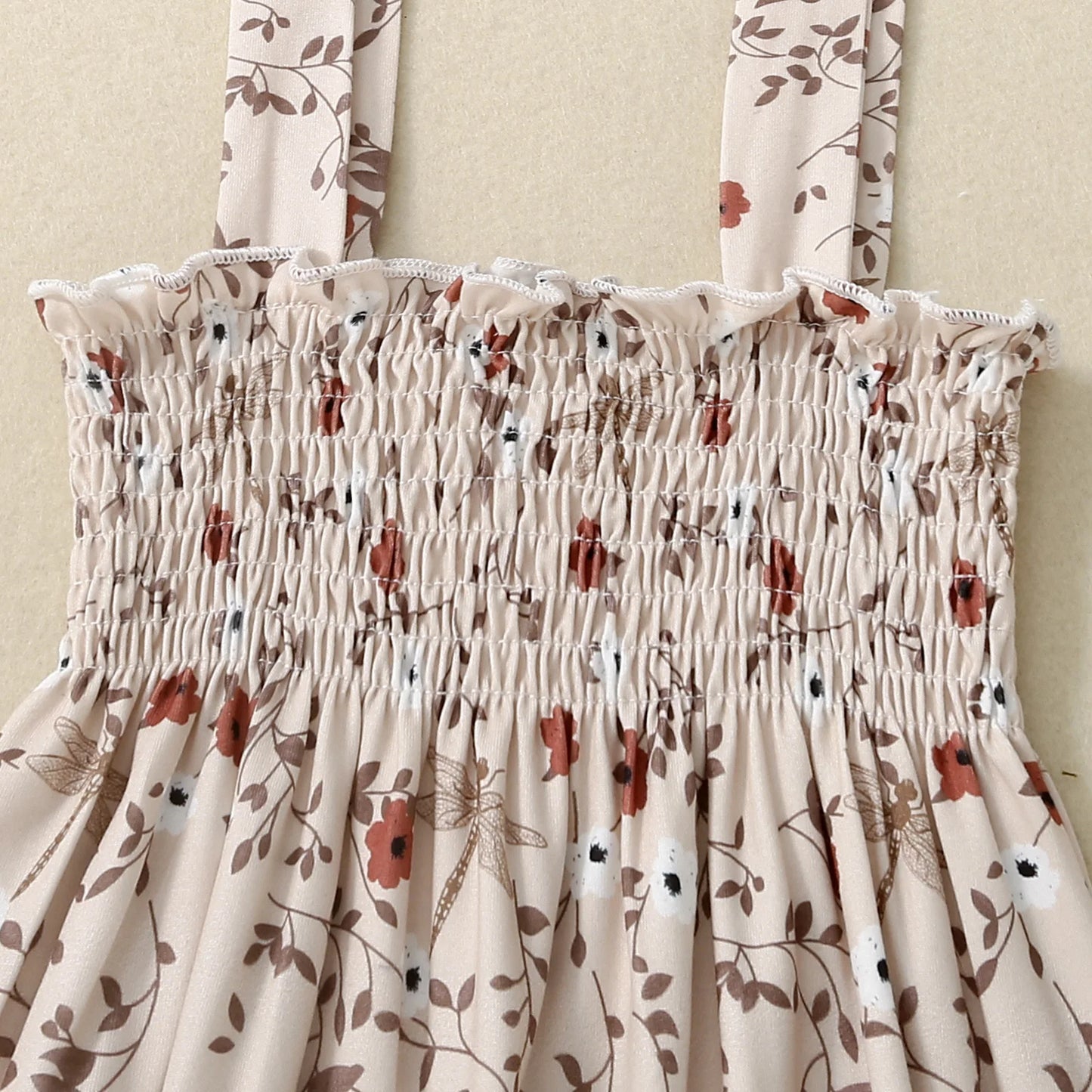 Floral Baby Girls Jumpsuit 🌸