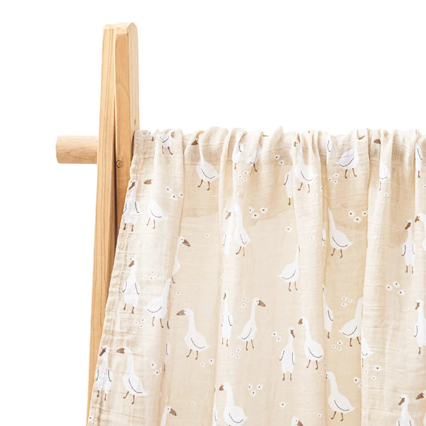 🍼 Baby Bamboo Swaddle – Soft Cozy Wrap 🐻