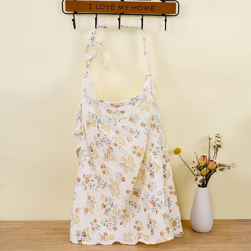 Breathable Baby Nursing Cover 🍼
