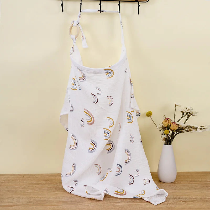 Breathable Baby Nursing Cover 🍼