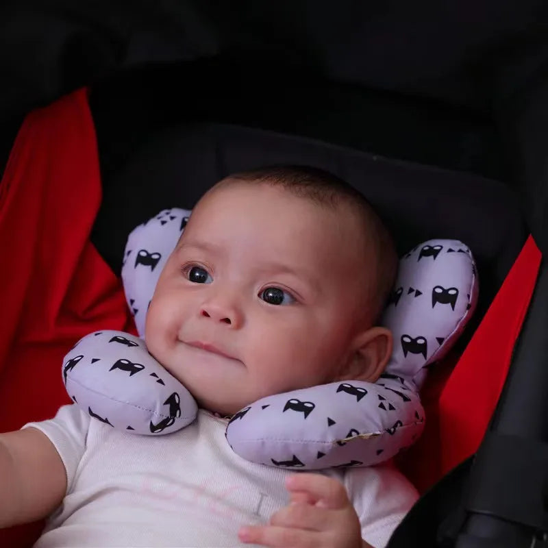 💤 Baby Travel Pillow – U-Shape Head & Neck Support 🍼