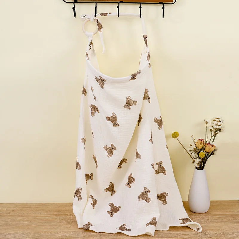 Breathable Baby Nursing Cover 🍼