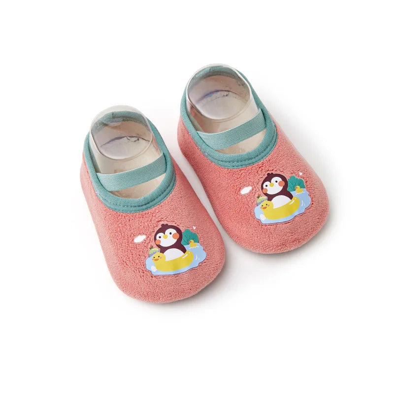 Cute Non-Slip Baby Animal Socks 🐾
