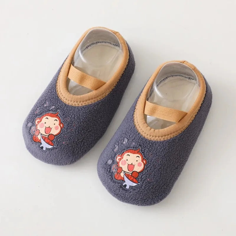 Cute Non-Slip Baby Animal Socks 🐾