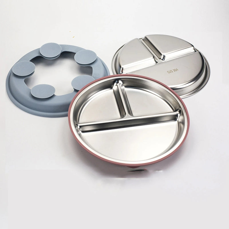 Baby Suction Bowl – Safe Stainless & Silicone