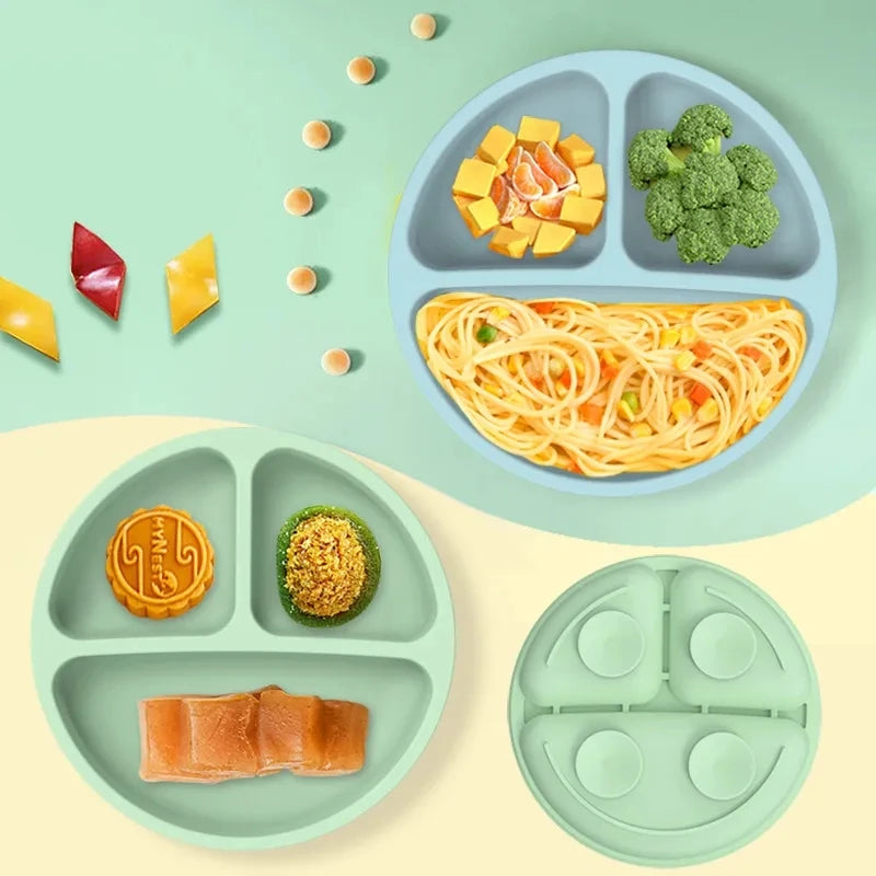 Silicone Baby Feeding Dishes 🍽️✨