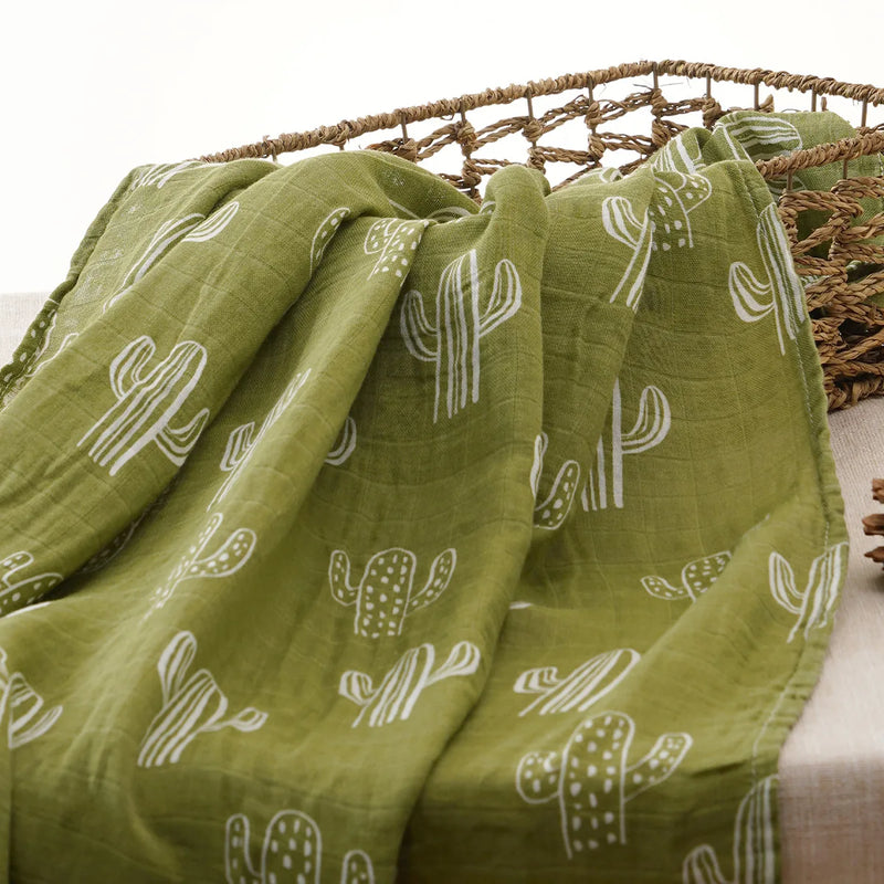 🍼 Baby Bamboo Swaddle – Soft Cozy Wrap 🐻