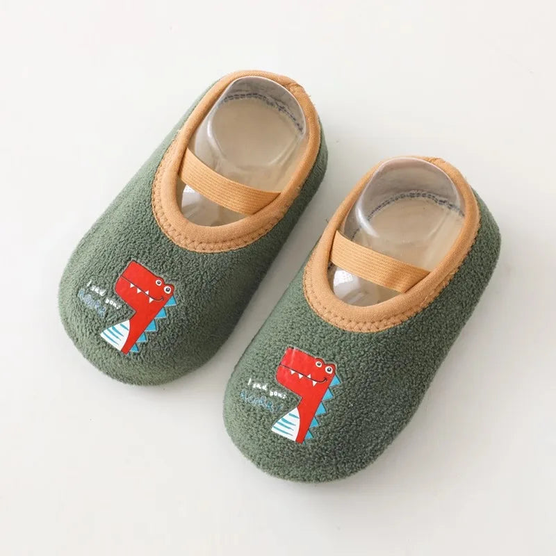 Cute Non-Slip Baby Animal Socks 🐾