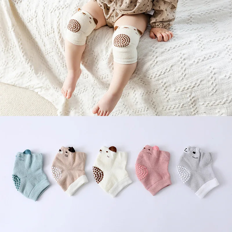 🐾 Baby Knee Pads – Soft Crawling Leg Protectors 🍼