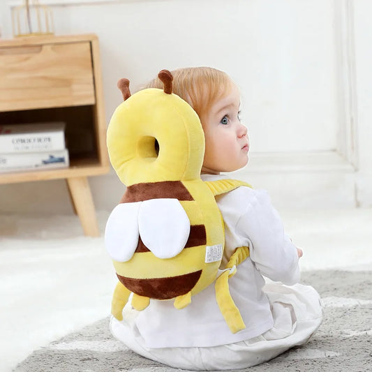Christmas Gift Little Bee Baby Head Protection Pillow - Breathable anti fall hat suitable for Young Children's Head Protection