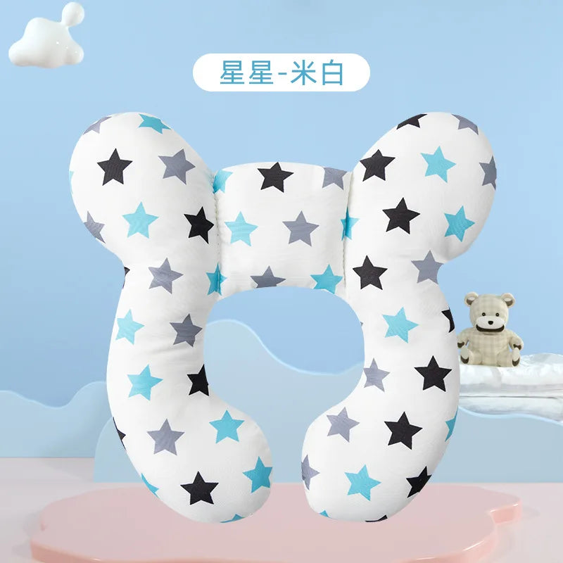 💤 Baby Travel Pillow – U-Shape Head & Neck Support 🍼