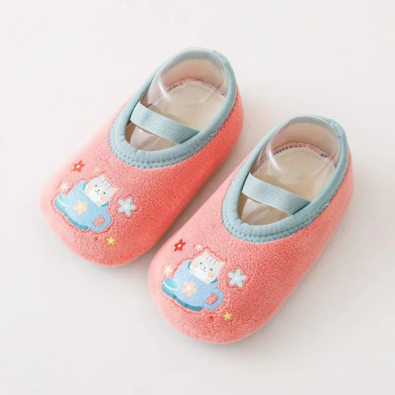 Cute Non-Slip Baby Animal Socks 🐾
