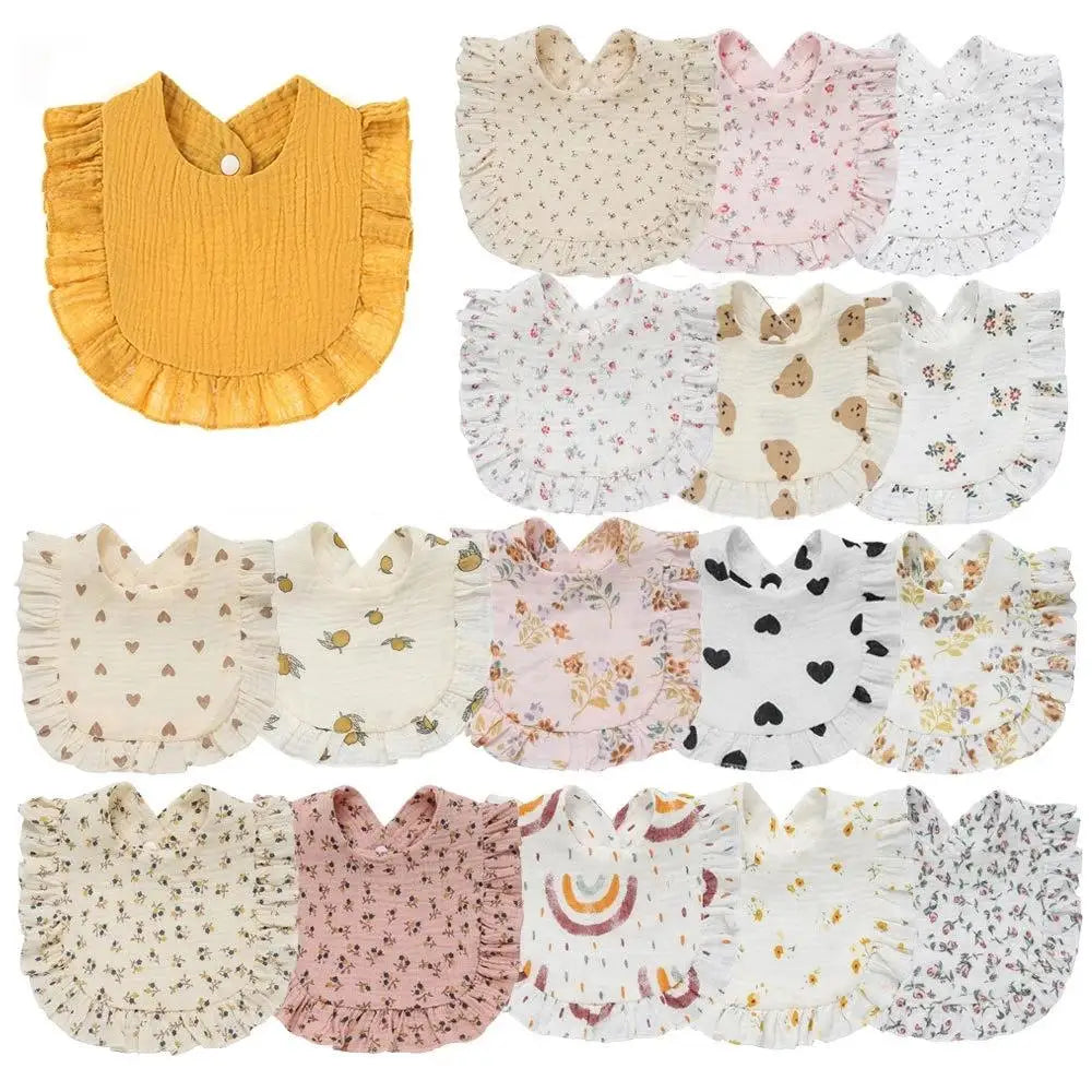 Floral Baby Bib 🌸👶