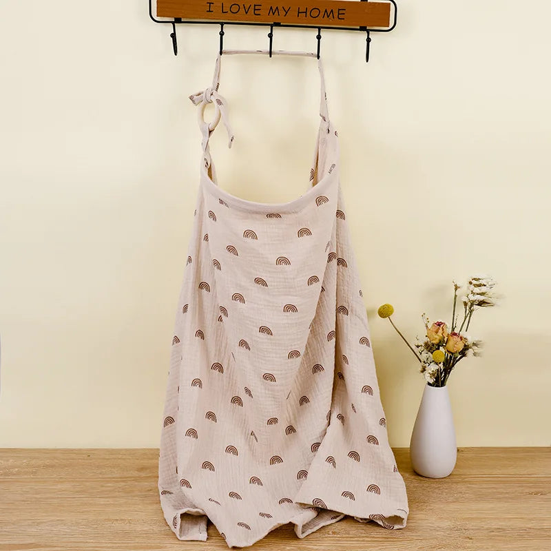 Breathable Baby Nursing Cover 🍼