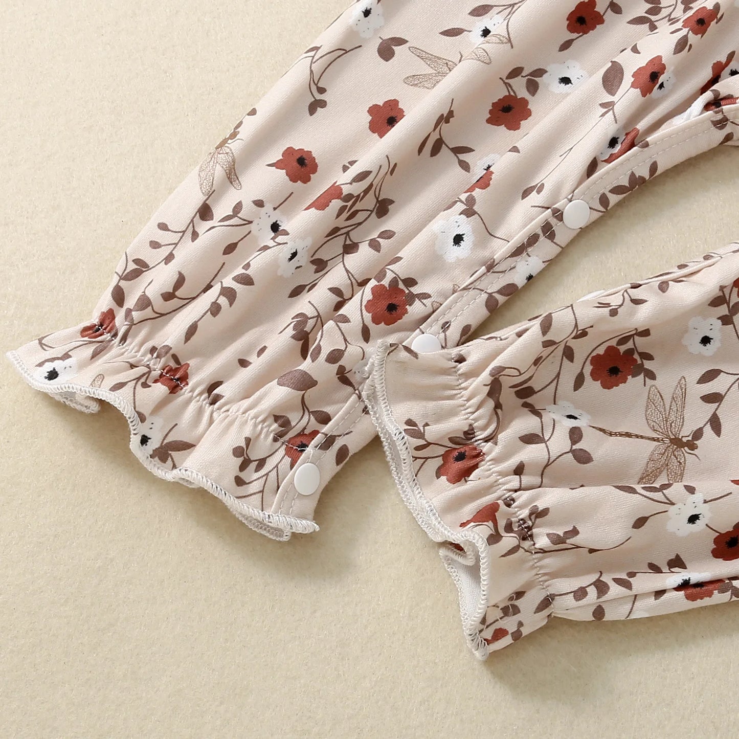 Floral Baby Girls Jumpsuit 🌸