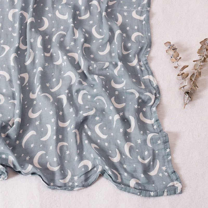 🍼 Baby Bamboo Swaddle – Soft Cozy Wrap 🐻