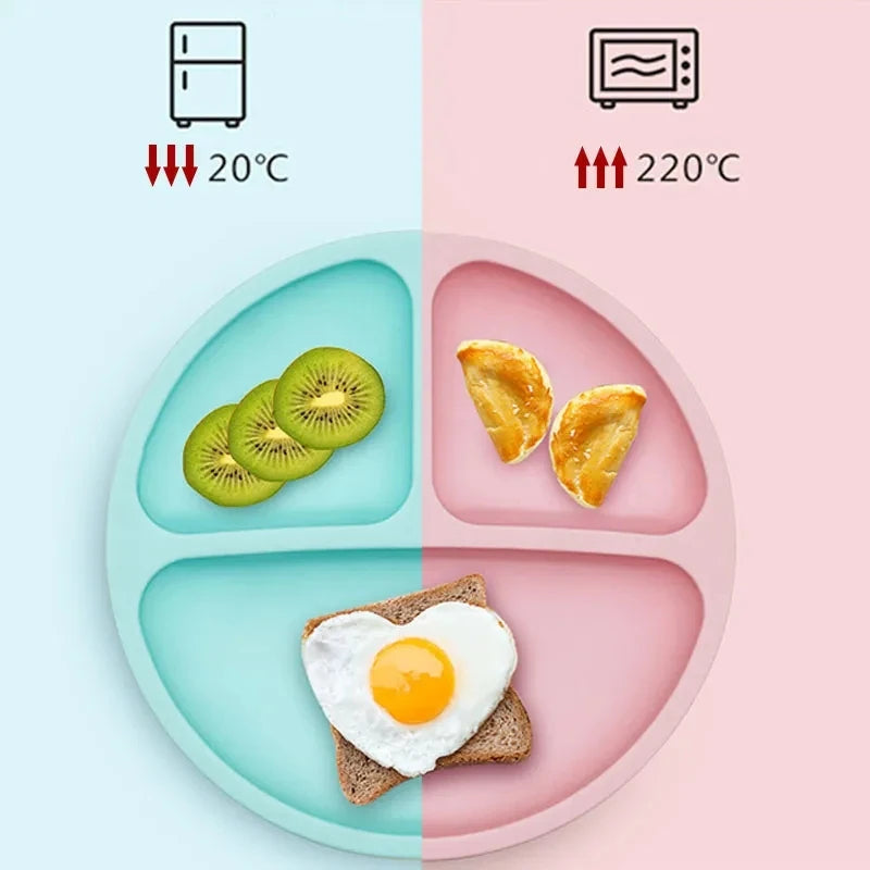 Silicone Baby Feeding Dishes 🍽️✨