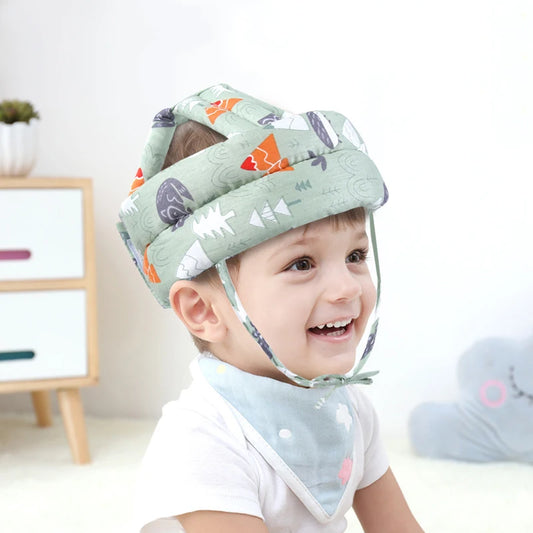 Soft Comfortable Head Security & Protection Adjustable Hats Baby Toddler Cap Anti-collision Protective Hat Baby Safety Helmet
