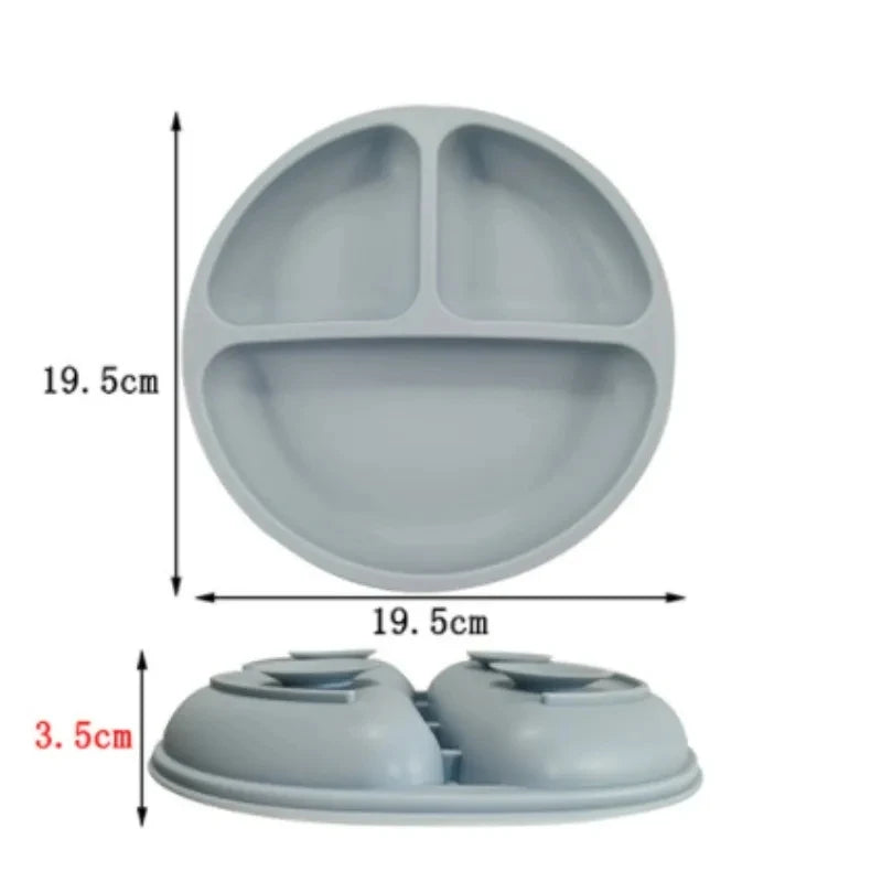 Silicone Baby Feeding Dishes 🍽️✨