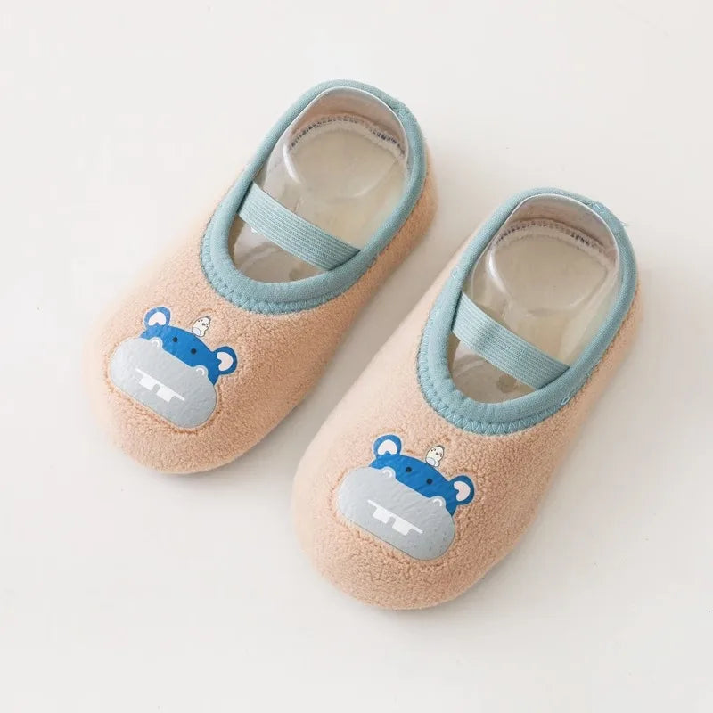 Cute Non-Slip Baby Animal Socks 🐾