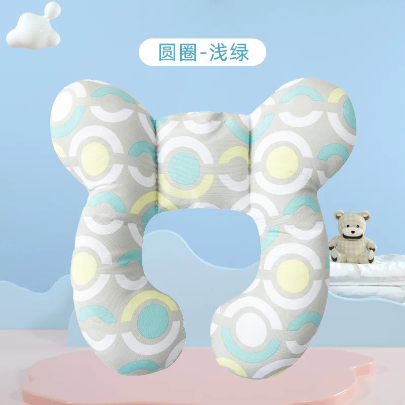 💤 Baby Travel Pillow – U-Shape Head & Neck Support 🍼