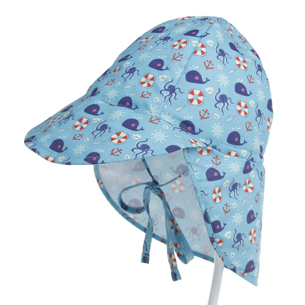 Adjustable Baby Sun Hat 🌞👶