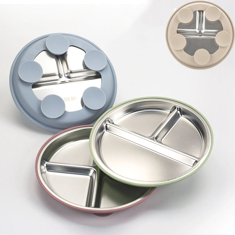 Baby Suction Bowl – Safe Stainless & Silicone