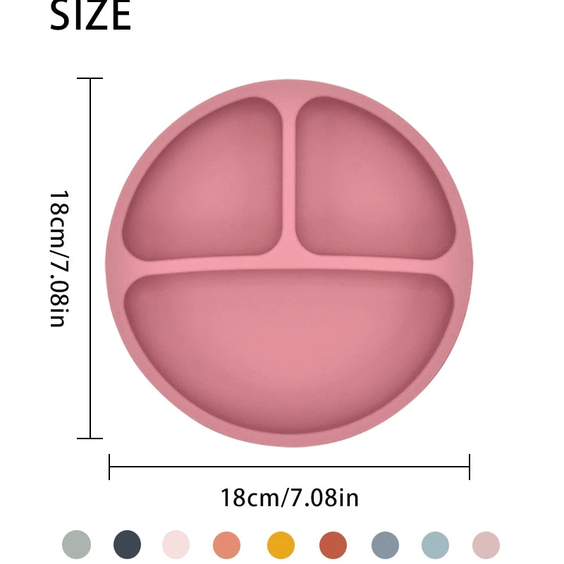 Baby Silicone Feeding Set.