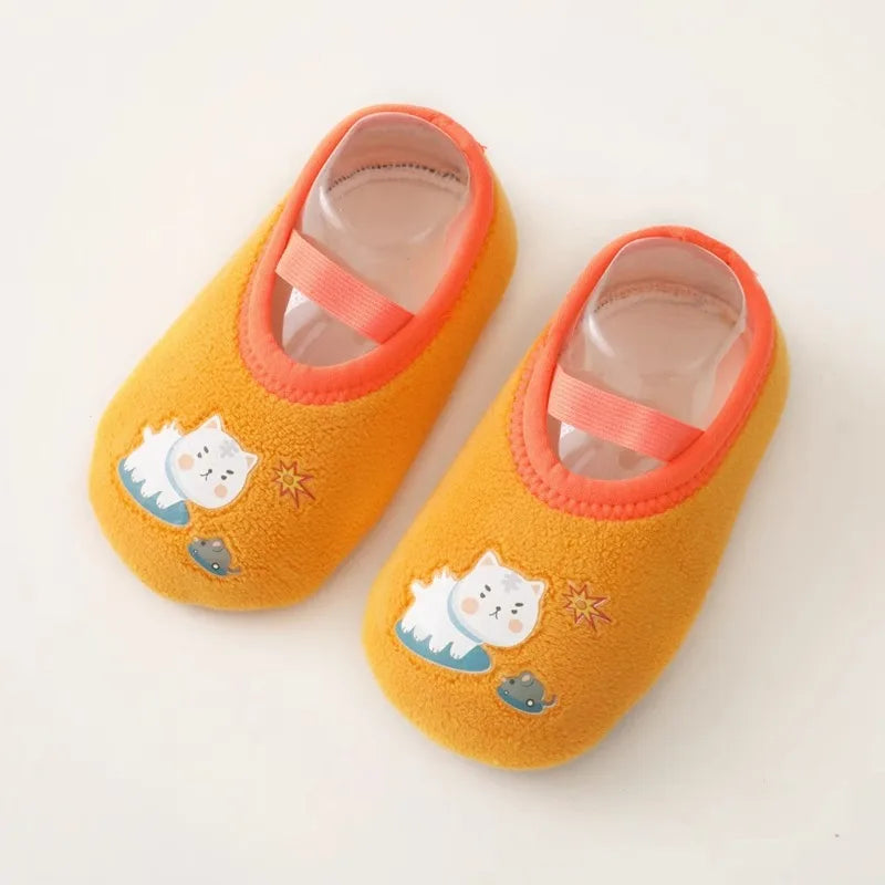 Cute Non-Slip Baby Animal Socks 🐾
