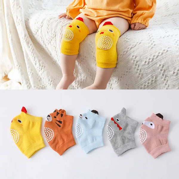 🐾 Baby Knee Pads – Soft Crawling Leg Protectors 🍼