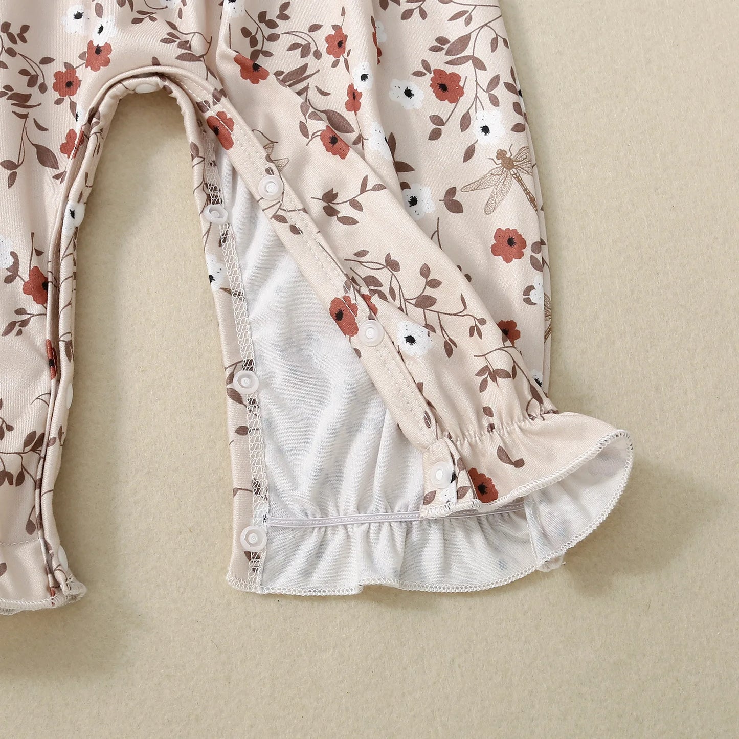 Floral Baby Girls Jumpsuit 🌸